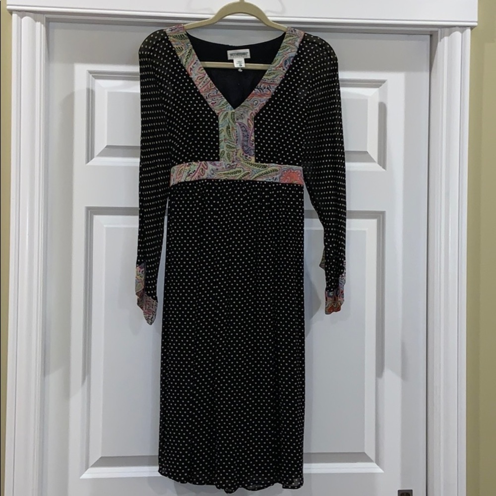 NEW MOTHERHOOD MATERNITY Tie-Back Lined Dress sz S